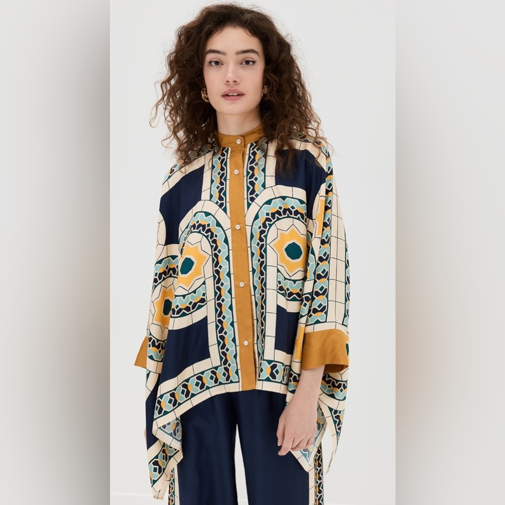 La Double J Foulard Silk Shirt